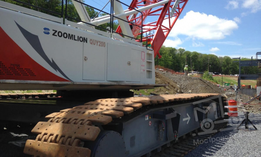 Аренда гусеничного крана Zoomlion QUY 160 thumbnail 1