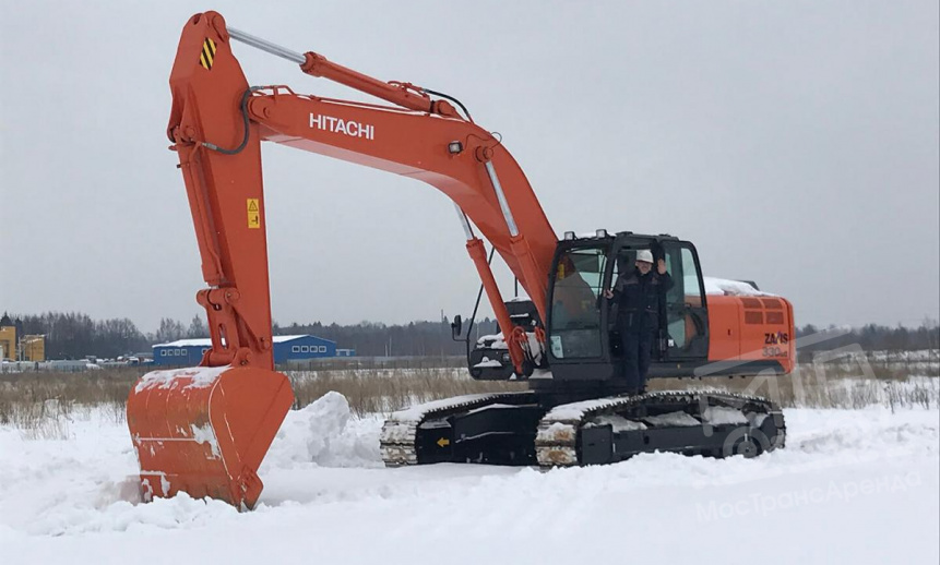 Аренда гусеничного экскаватора Hitachi ZX330LC thumbnail 0