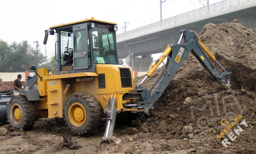 Аренда экскаватора-погрузчика XCMG WZ30-25 thumbnail 0