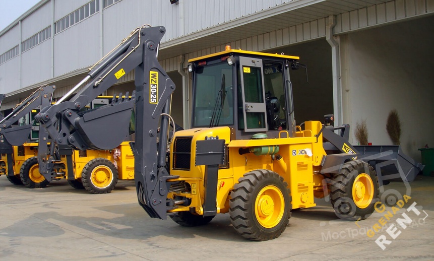 Аренда экскаватора-погрузчика XCMG WZ30-25 thumbnail 1