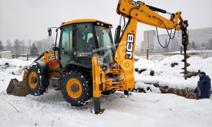 Аренда экскаватора-погрузчика JCB 3CX с гидробуром thumbnail 0