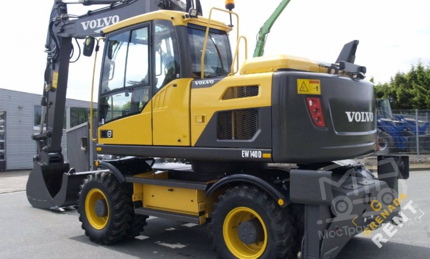 Аренда колесного экскаватора Volvo EW140D thumbnail 0
