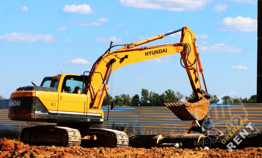 Аренда гусеничного экскаватора Hyundai R180LC-9S thumbnail 0