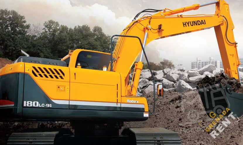 Аренда гусеничного экскаватора Hyundai R180LC-9S thumbnail 3