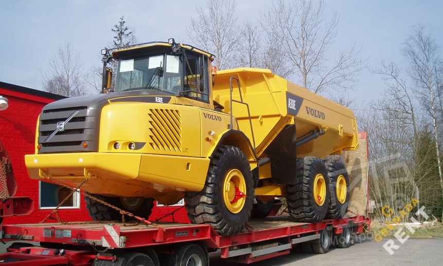 Аренда сочлененного самосвала Volvo A30 thumbnail 1