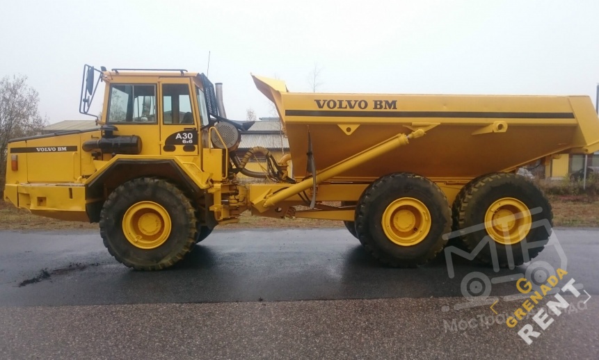 Аренда сочлененного самосвала Volvo A30 thumbnail 3