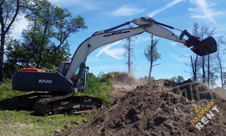 Аренда гусеничного экскаватора Atlas 225 LC thumbnail 4
