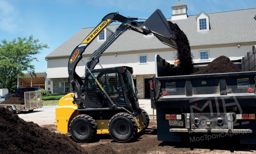 Аренда мини-погрузчика New Holland L218 thumbnail 0
