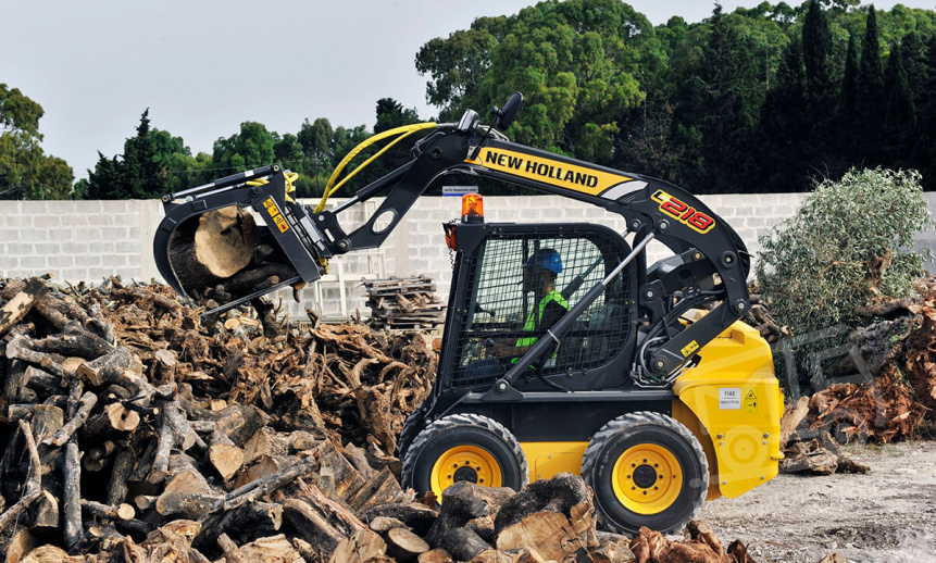 Аренда мини-погрузчика New Holland L218 thumbnail 3
