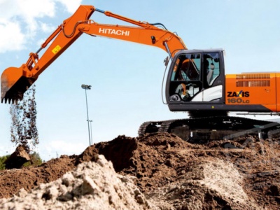 Аренда гусеничного экскаватора Hitachi ZX160LC-5G