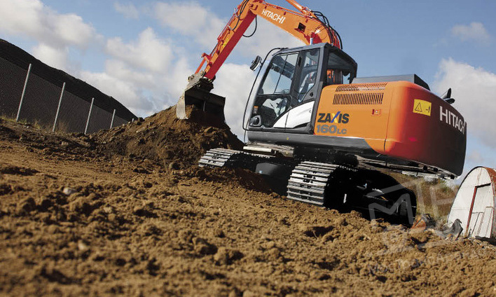 Аренда гусеничного экскаватора Hitachi ZX160LC-5G thumbnail 1