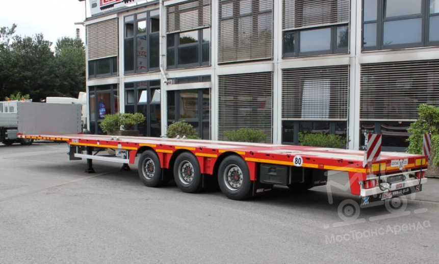 Аренда трала Max Trailer F-S44-1A1Y - 50 тонн thumbnail 2