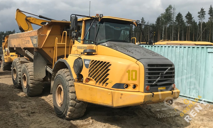Аренда сочлененного самосвала Volvo A35D thumbnail 0