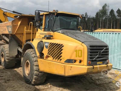 Аренда сочлененного самосвала Volvo A35D