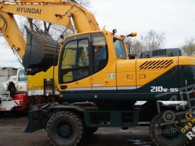 Аренда колесного экскаватора Hyundai R210W-9S