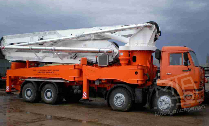 Аренда бетононасоса КАМАЗ АБН 75/42 - 42 м thumbnail 0