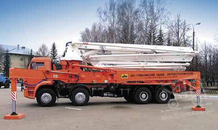 Аренда бетононасоса КАМАЗ АБН 75/42 - 42 м thumbnail 1