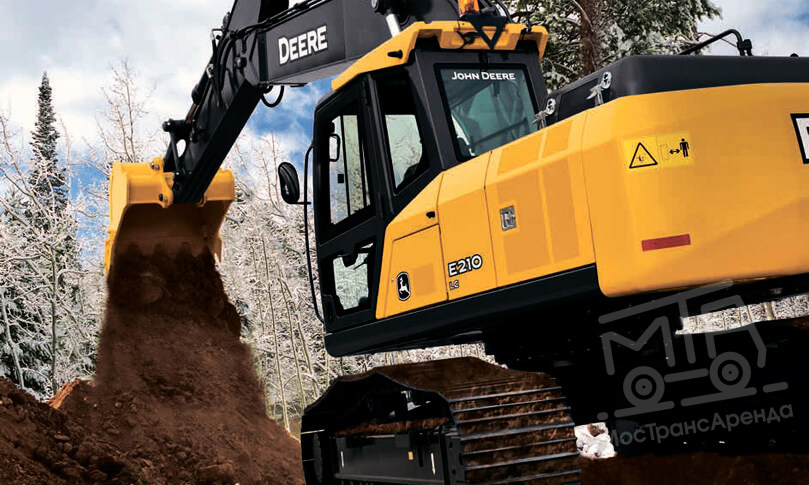 Аренда гусеничного экскаватора John Deere E210 LC thumbnail 2
