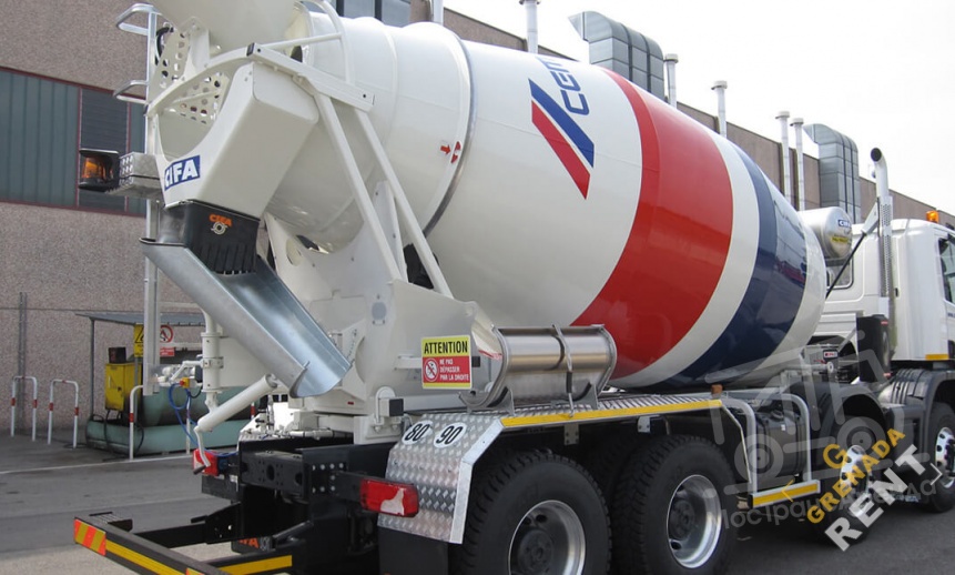 Аренда авто­бетоно­смесителя CIFA SLX 8 thumbnail 0