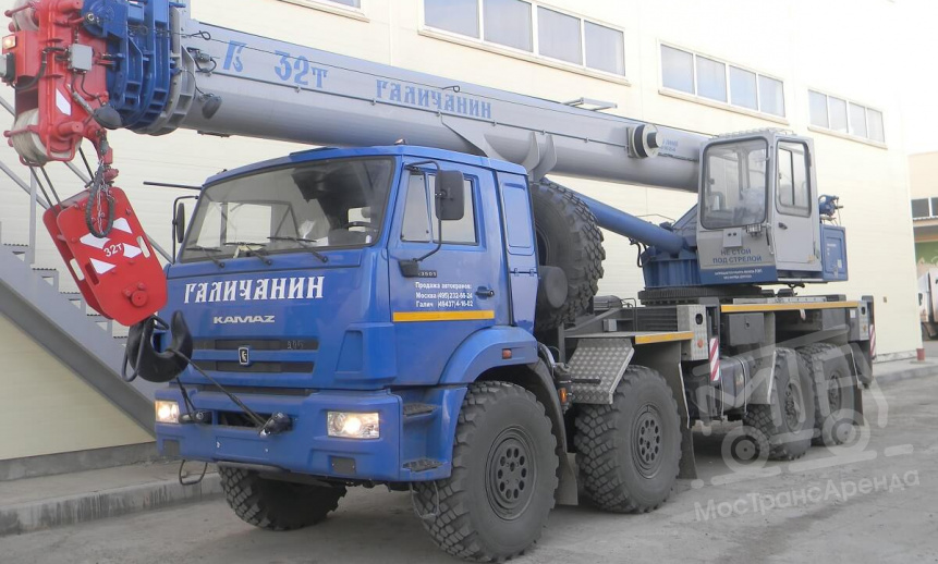Аренда автокрана Галичанин - 32 тонны thumbnail 1