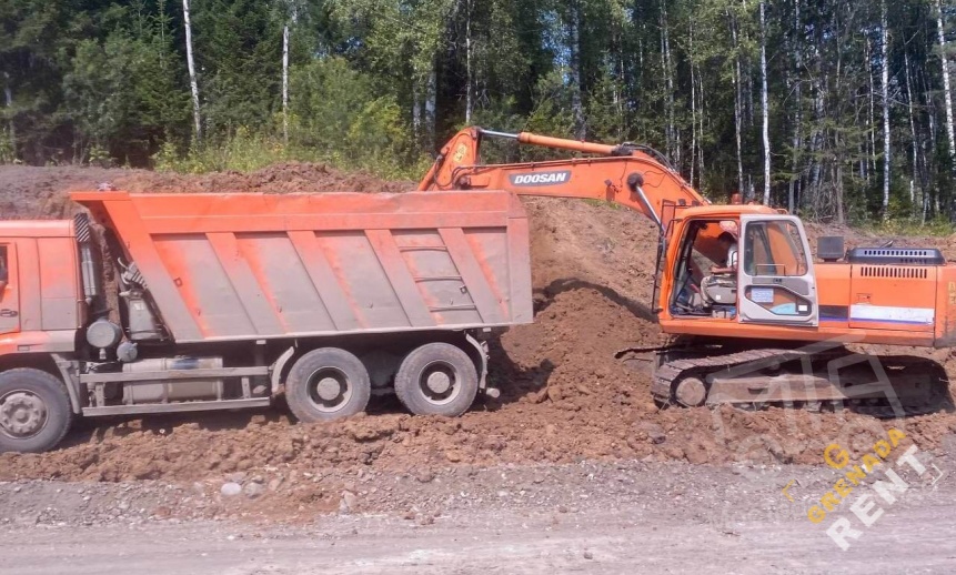 Аренда гусеничного экскаватора Doosan DX300LCA thumbnail 2