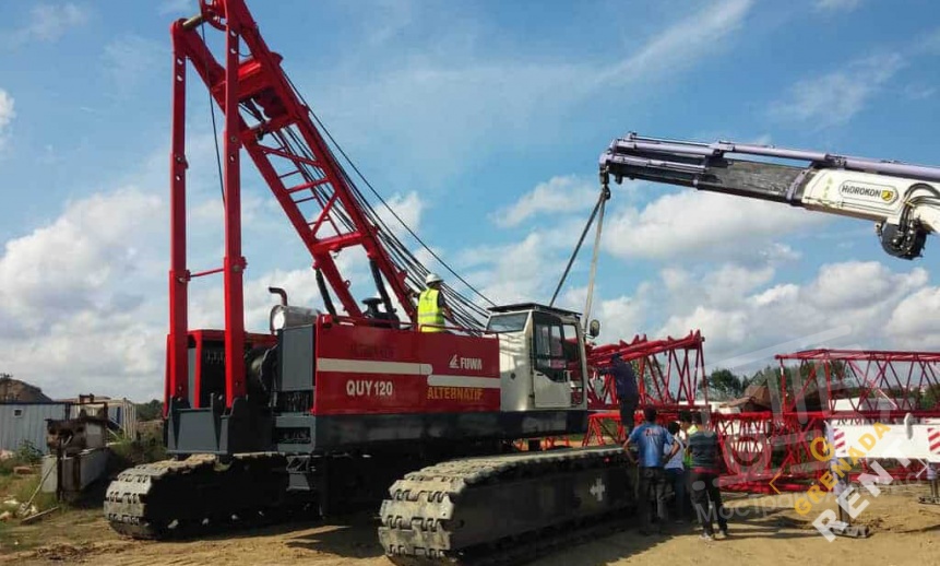 Аренда гусеничного крана Fuwa FWT120 thumbnail 0