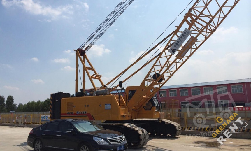 Аренда гусеничного крана XCMG XGC75 thumbnail 1