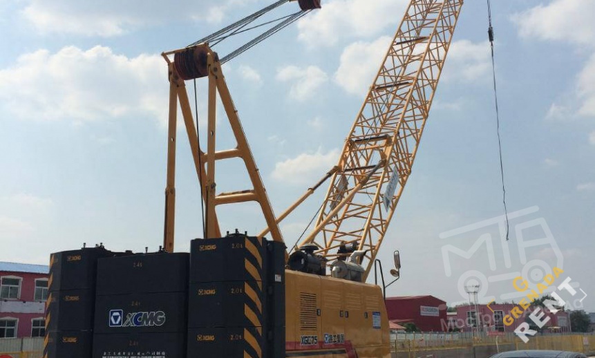 Аренда гусеничного крана XCMG XGC75 thumbnail 2