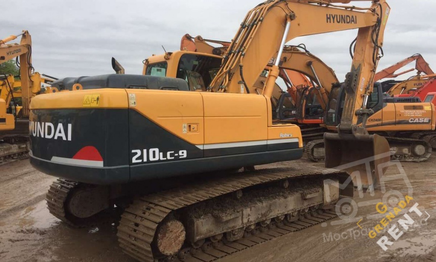 Аренда гусеничного экскаватора Hyundai R210NLC-9 thumbnail 1