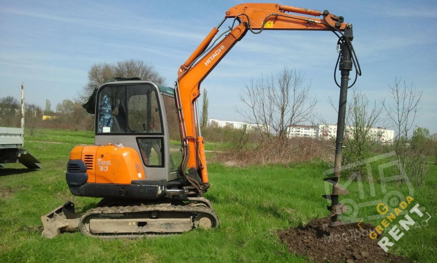 Аренда гидробура на базе мини-экскаватора thumbnail 1