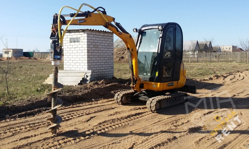 Аренда гидробура на базе мини-экскаватора thumbnail 2