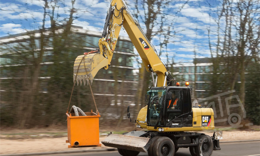 Аренда колесного экскаватора Cat M317D2 thumbnail 1