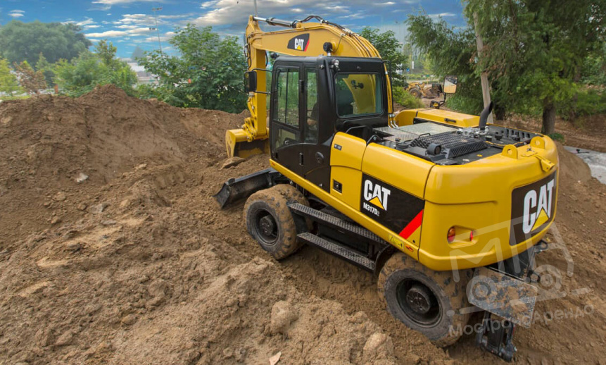 Аренда колесного экскаватора Cat M317D2 thumbnail 3