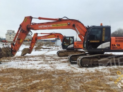 Аренда гусеничного экскаватора Hitachi ZX180LCN-5G