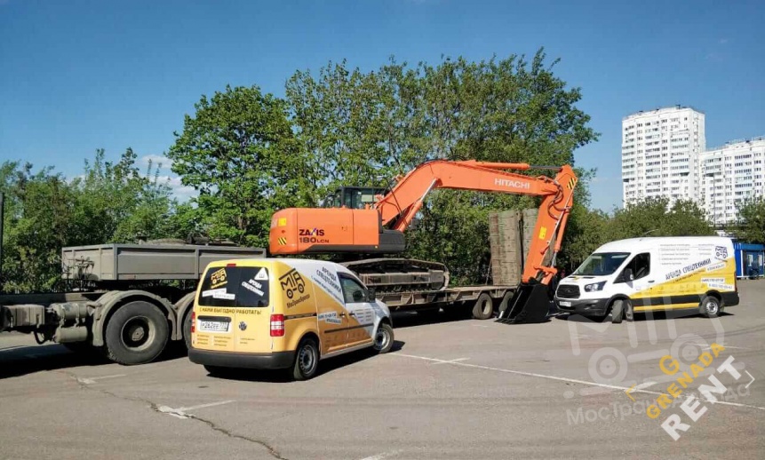 Аренда гусеничного экскаватора Hitachi ZX180LCN-5G thumbnail 1