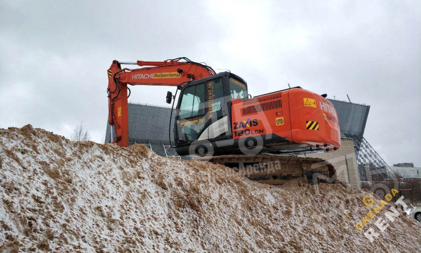 Аренда гусеничного экскаватора Hitachi ZX180LCN-5G thumbnail 4