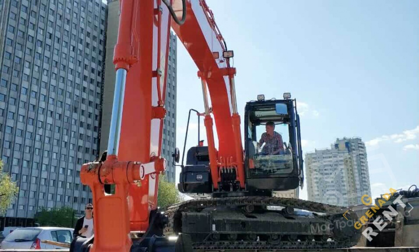 Аренда гусеничного экскаватора Hitachi ZX180LCN-5G thumbnail 8