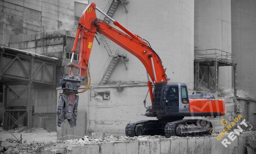 Аренда экскаватора UMG E400C с гидроножницами thumbnail 0