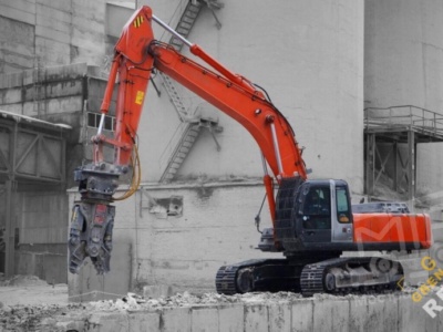 Аренда экскаватора UMG E400C с гидроножницами