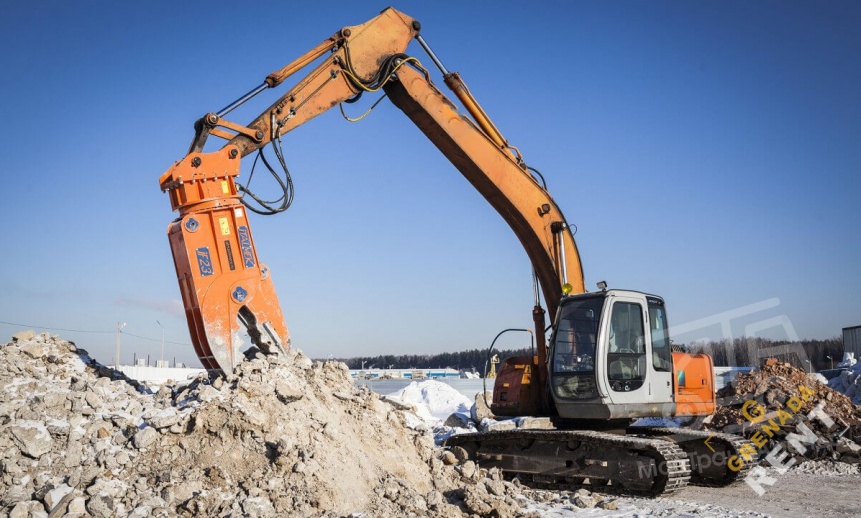 Аренда экскаватора UMG E400C с гидроножницами thumbnail 1