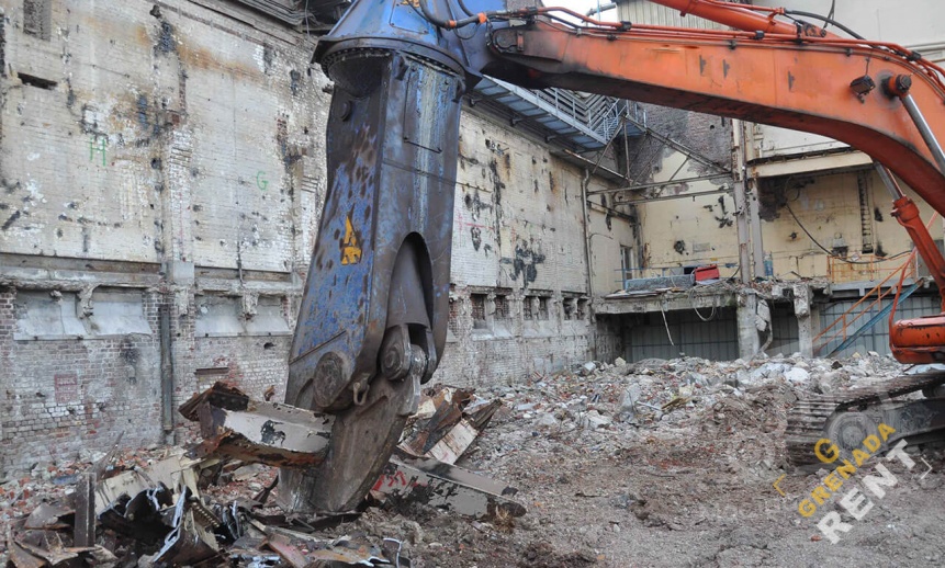 Аренда экскаватора UMG E400C с гидроножницами thumbnail 2