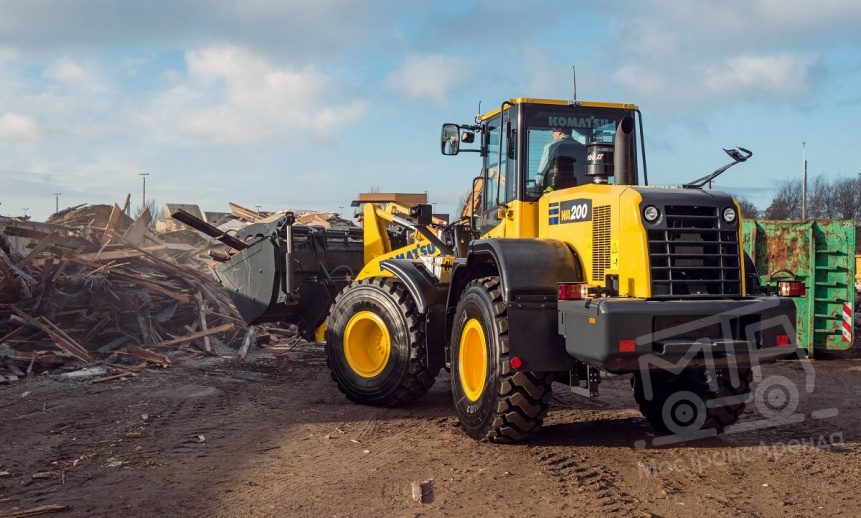 Аренда фронтального погрузчика Komatsu WA200 thumbnail 0