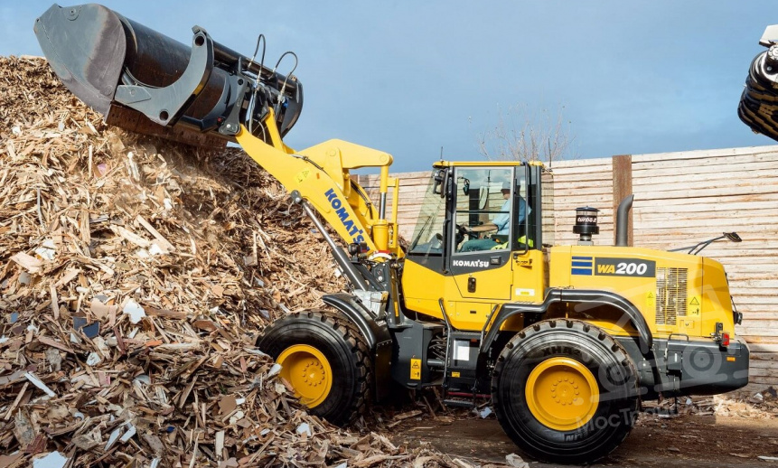Аренда фронтального погрузчика Komatsu WA200 thumbnail 2