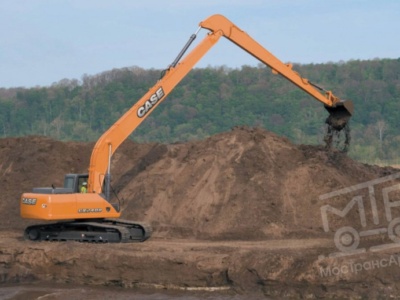 Аренда длиннорукого экскаватора Case CX240B LR