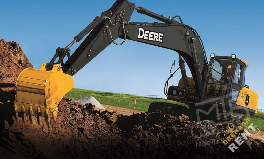 Аренда гусеничного экскаватора John Deere E230LC thumbnail 0