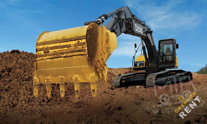 Аренда гусеничного экскаватора John Deere E230LC thumbnail 1