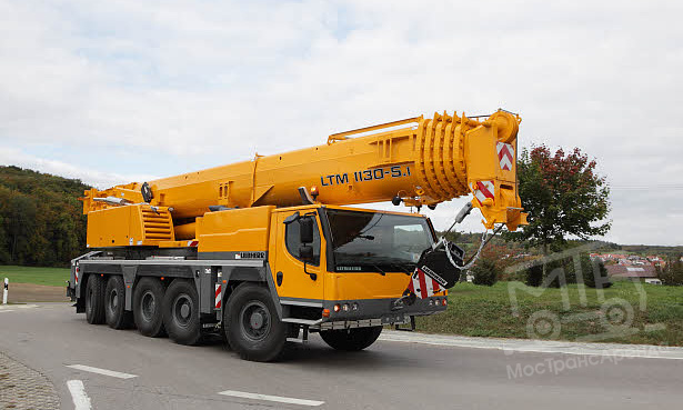 Аренда автокрана Liebherr LTM 1130 - 130 тонн thumbnail 0