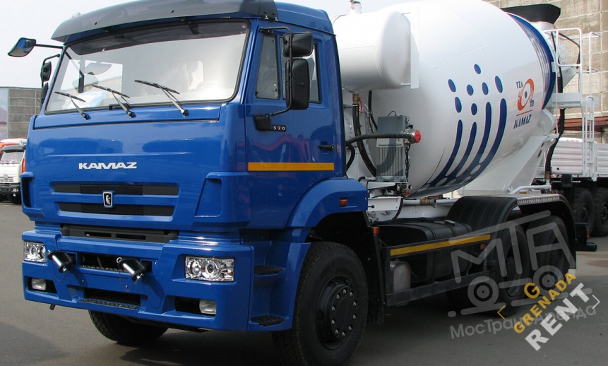 Аренда авто­бетоно­смесителя ТЗА 58149Z на шасси КАМАЗ 6520 thumbnail 0