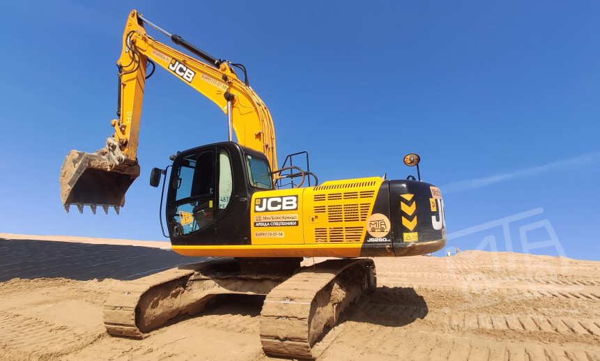 Аренда гусеничного экскаватора JCB JS 260 thumbnail 2