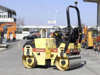 Аренда грунтового катка Dynapac CC102 - 2,4 тонны